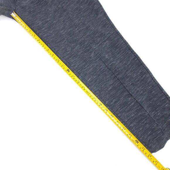 UNIQLO Dry Tapered Ankle Crop Sweatpants Knit Jogger Womens Medium Heather Gray - Picture 3 of 6